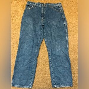 Dickies Carpenter Jeans 36x30 Dark Wash